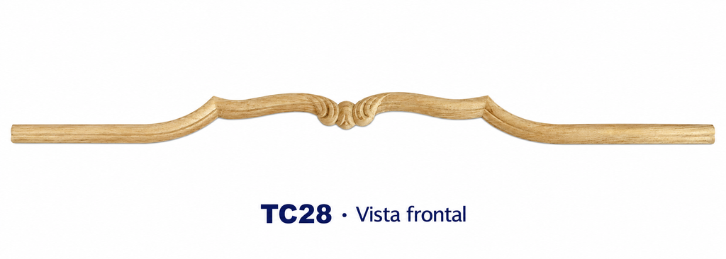 Aplicación decorativa de madera TC28
