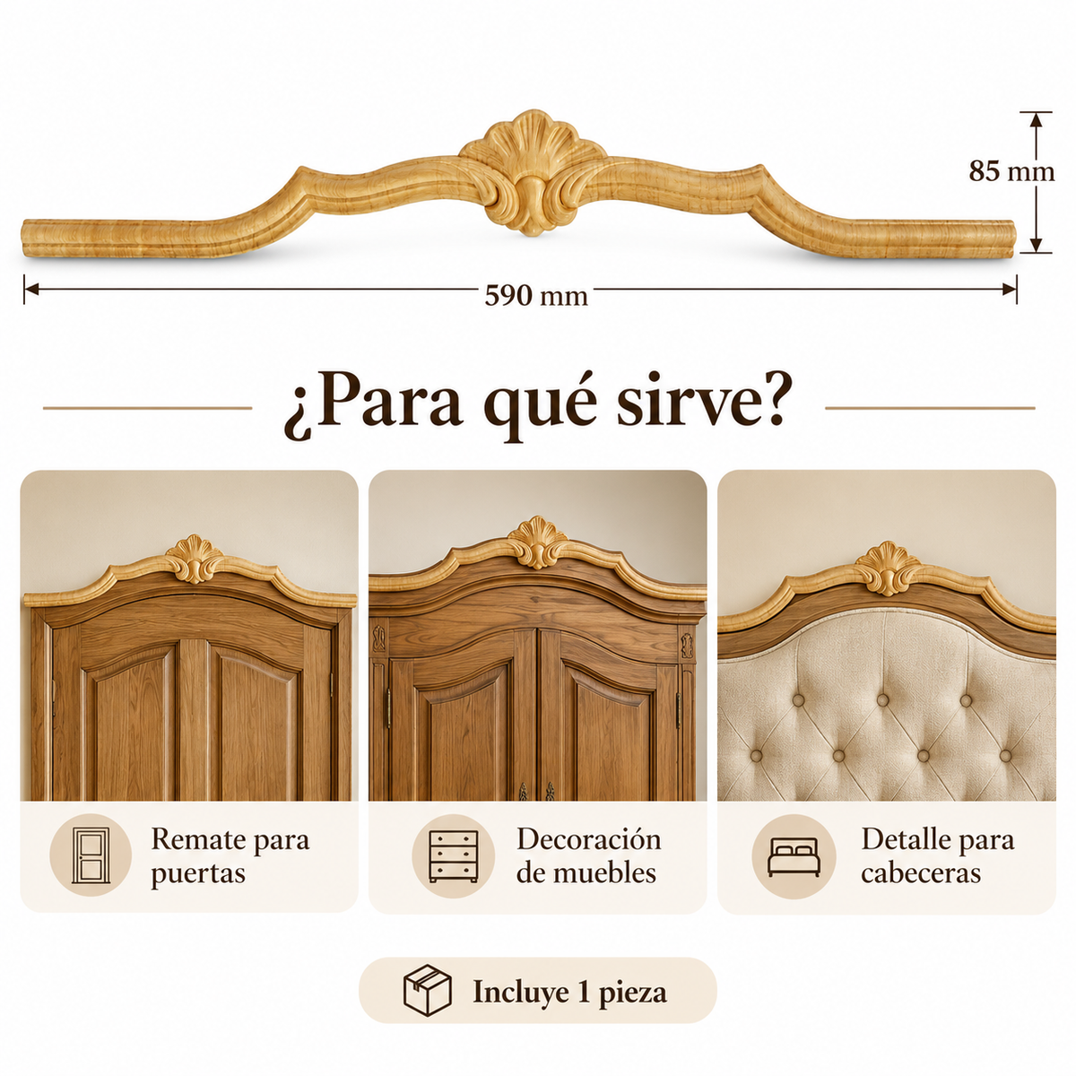 Kit de 5 Aplicaciones Decorativas TC27