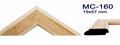 Moldura de madera grabada para marco MC160 – Kit de 4 piezas