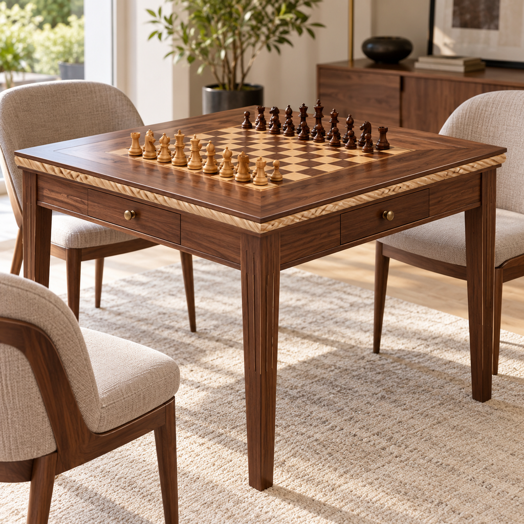 Moldura de madera grabada para mueble MM-120 – Kit de 4 piezas