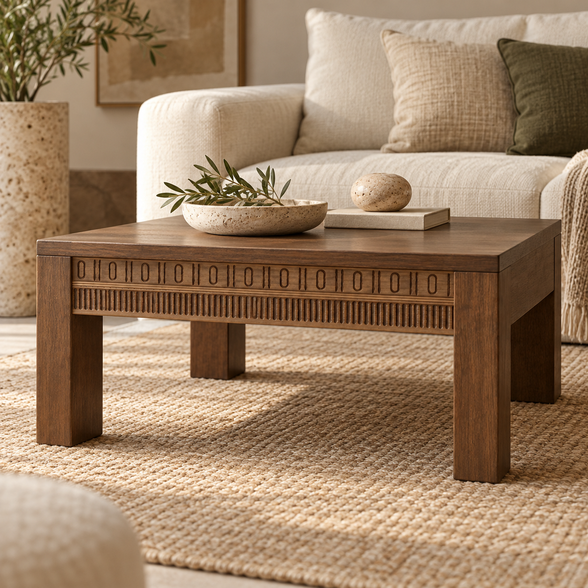 Moldura de madera grabada para mueble MM-71 – Kit de 4 piezas
