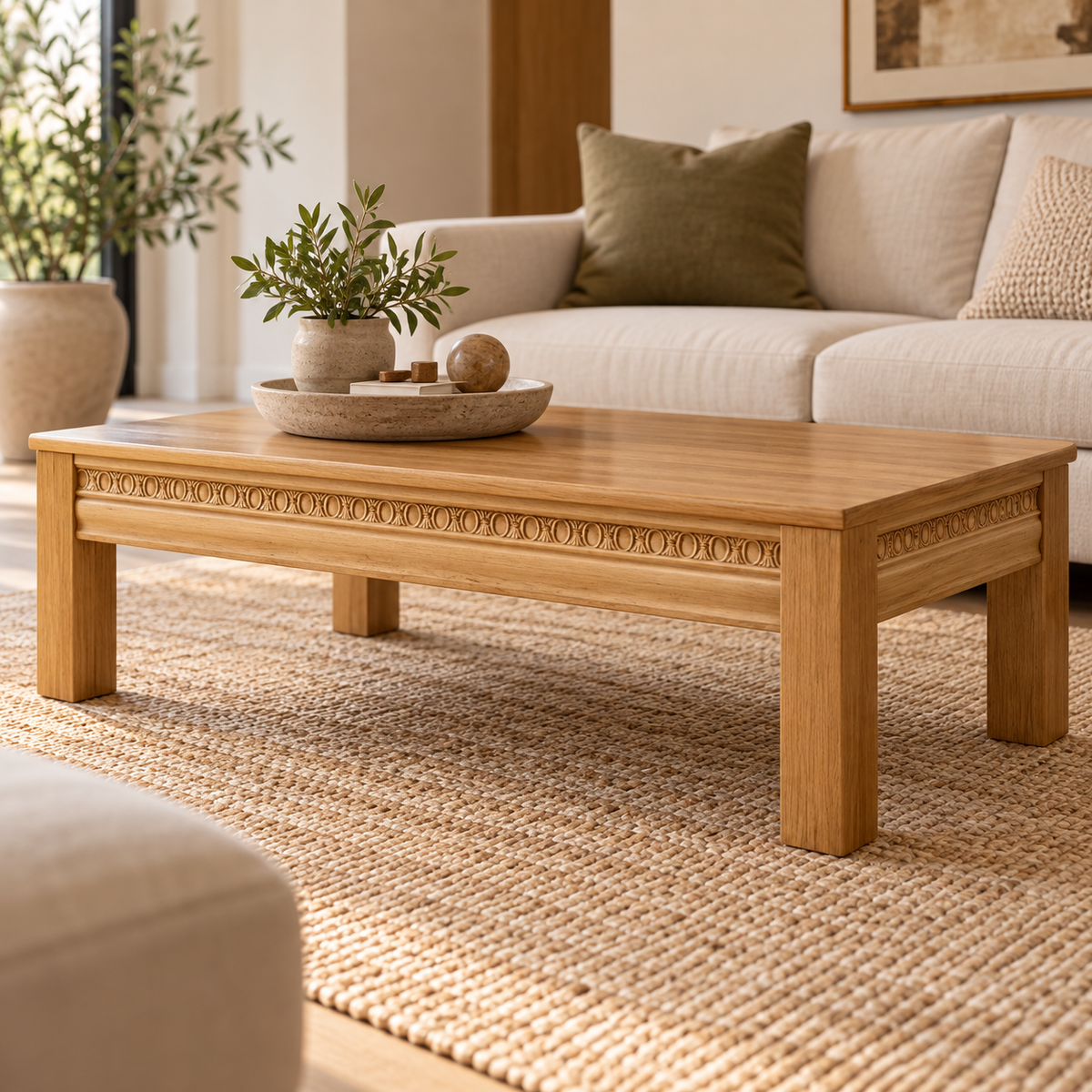 Moldura de madera grabada para mueble MM-88 – Kit de 4 piezas
