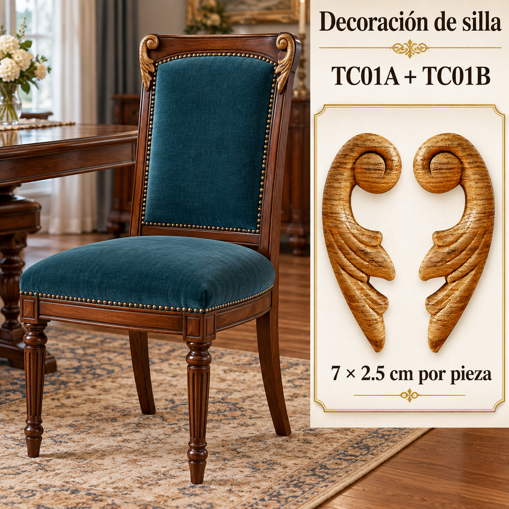 Kit de 10 pares de aplicaciones decorativas TC01