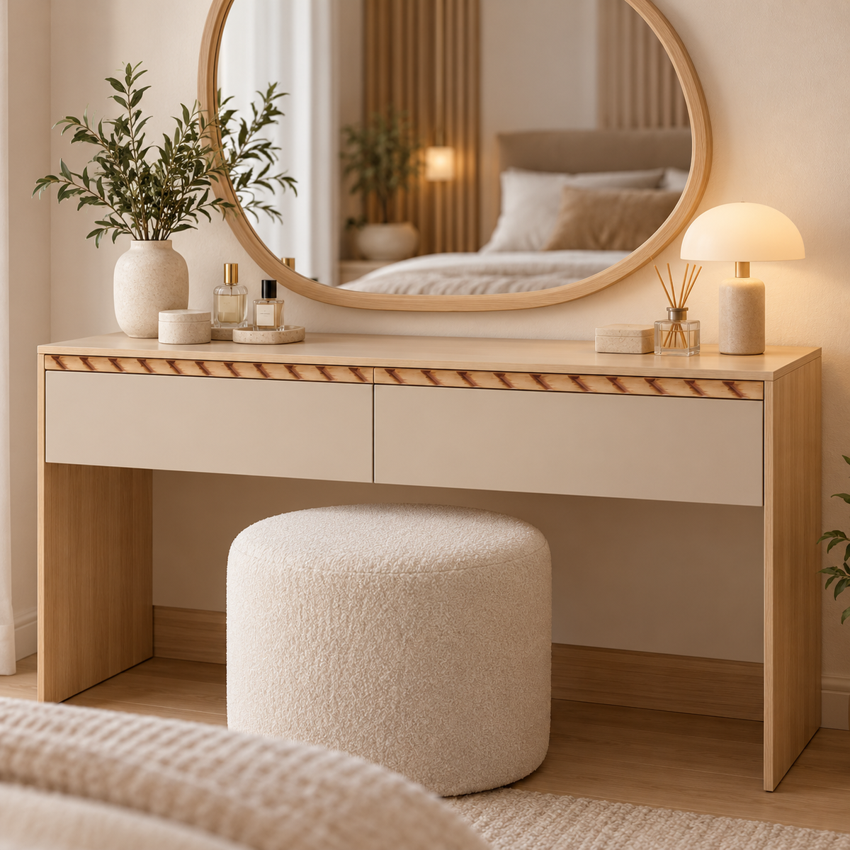 Moldura de madera grabada para mueble MM-124 – Kit de 4 piezas