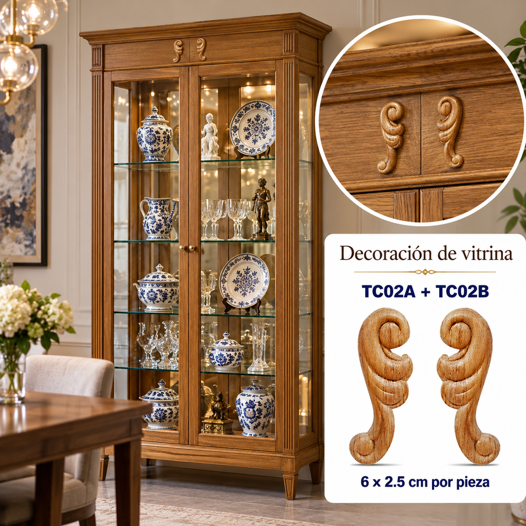 Kit de 10 pares de aplicaciones decorativas TC02